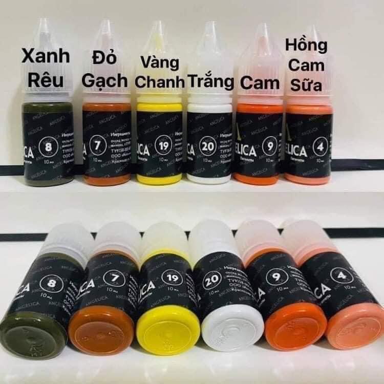 Mực xử lý ANGELICA tem đen lọ 10ml