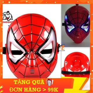 Đồ Chơi Mặt Nạ Người Nhện - Mặt Nạ Spiderman Có Đèn Phát Sáng Xanh, Nhựa Cao Cấp, Siêu Ngầu Dành Cho Bé - SUMOSHOP68