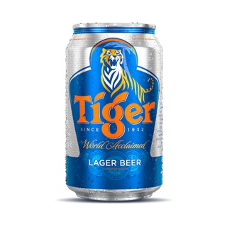 Bia Tiger xanh 330ml thùng 16 lon