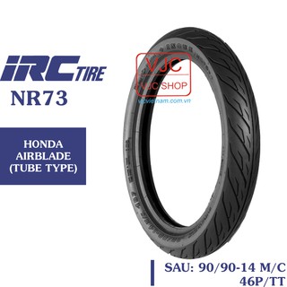 Vỏ xe IRC 90/90-14 dùng ruột cho Air Blade 110, Click 110