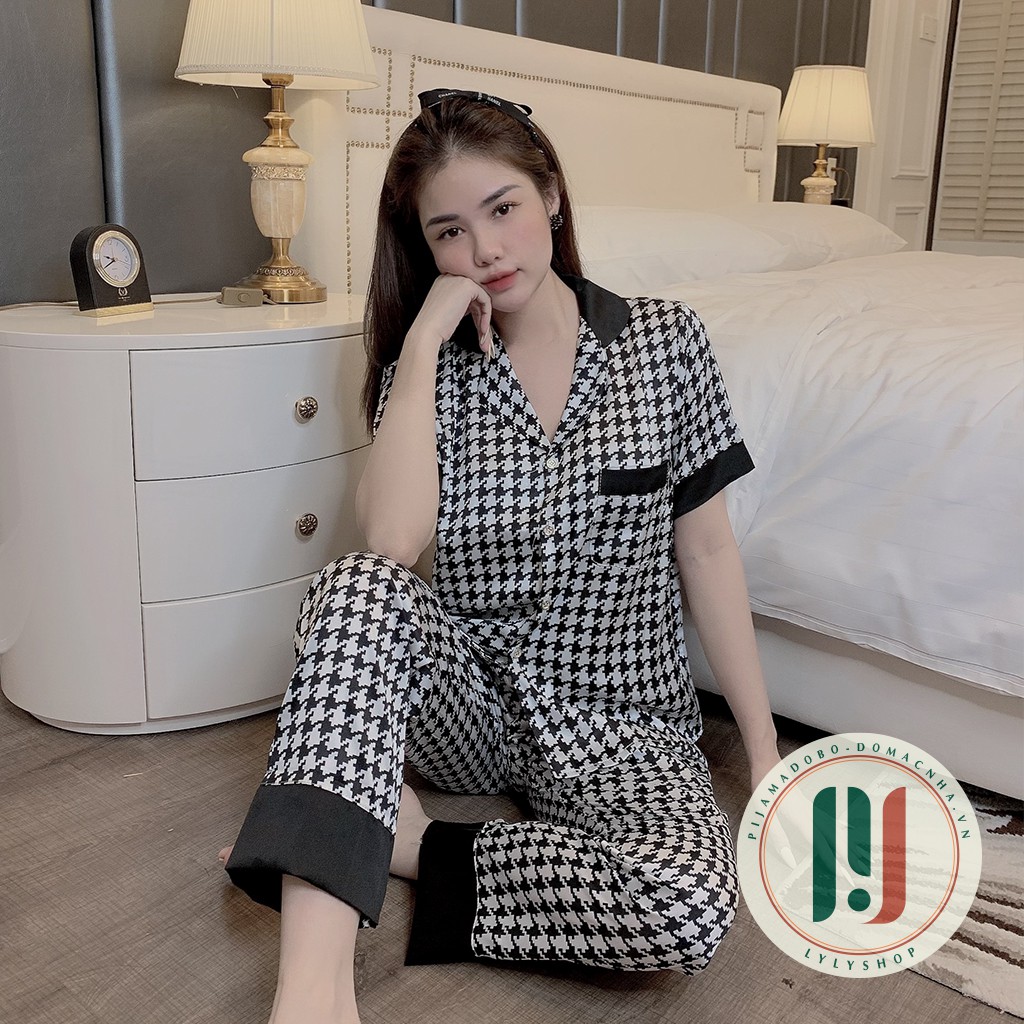 Set pijama Đồ Bộ Mặc Nhà Cao Cấp Mặc Cực Thỏa Mái In Ziczac Dễ Thương [ ẢNH THẬT + VIDEO TỰ QUAY ]