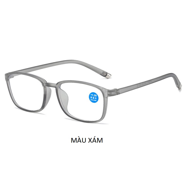 Kính viễn thị giành cho nam nữ tuổi trung niên thiết kế nhựa dẻo TR90 nhẹ, bền mã 8011