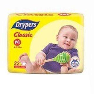 (Thanh lý ) Tã dán Drypers classic S26,M22,L20
