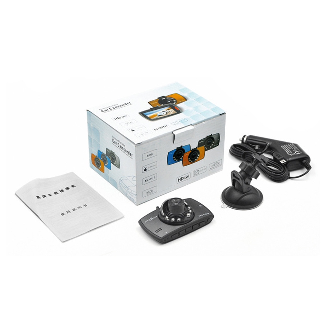 Runbu-Car Camera Full HD 1080P 2 7" Car Dvr Driving Recorder + Motion Detection Night View G-Sensor 32GB DVRS Dash Cam | BigBuy360 - bigbuy360.vn