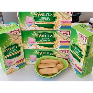 Bánh ăn dặm heinz nga cho bé 5/6m+,160gr