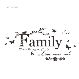 Meceral Decal dán tường trích dẫn tiếng Anh