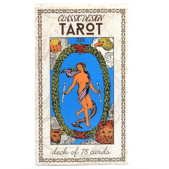 Bộ bài Tarot classic design deck of 78 cards (Bộ bài tarot 78 lá) {KÈM QUÀ TẶNG}