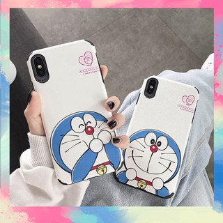 Ốp Lưng Iphone Da IMD chống bẩn, chống sốc Doraemon 2 - D029