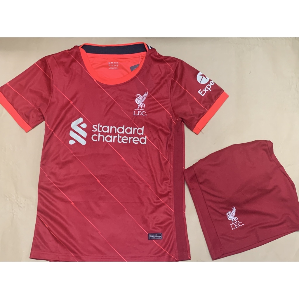 Áo Bóng Đá Liverpool Sắc Màu Sân Khách, Bộ Quần Áo Đá Banh Clb Liver Sân Nhà Mẫu Mới Mùa Giải 2022-2023 Thun Cao Cấp