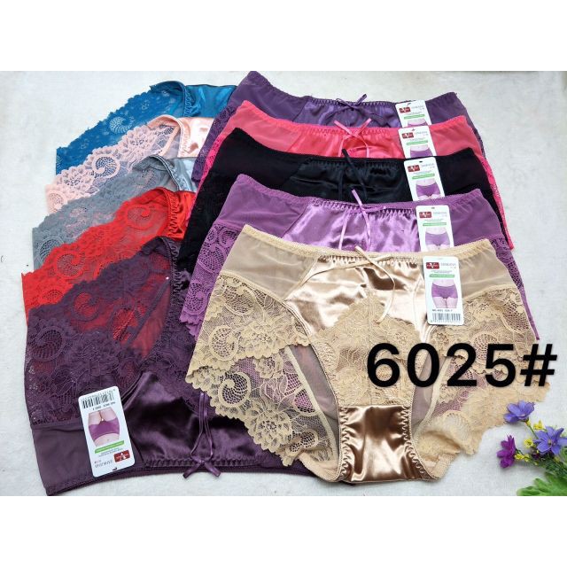 giá rẻ 5 quần lót ren big size mã 6025 6029