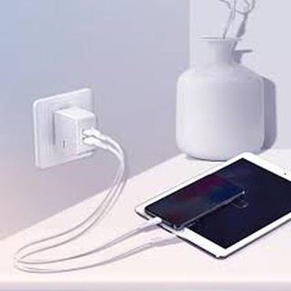 CỦ SẠC BASEUS VỚI 2 CỔNG USB SẠC NHANH MINI SQUARE 3.4A