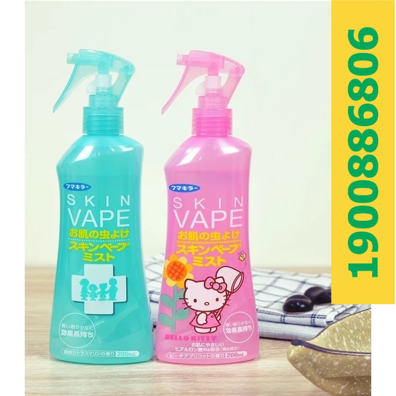 Xịt chống muỗi SKIN VAPE 200ml - Konni39 Sơn Hòa