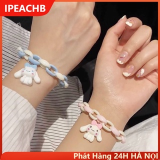 Vòng đeo tay cún Cinnamoroll hoạt hình dễ thương đơn giản vòng tay cặp đôi phong cách nhật bản xinh xắndành cho học sinh