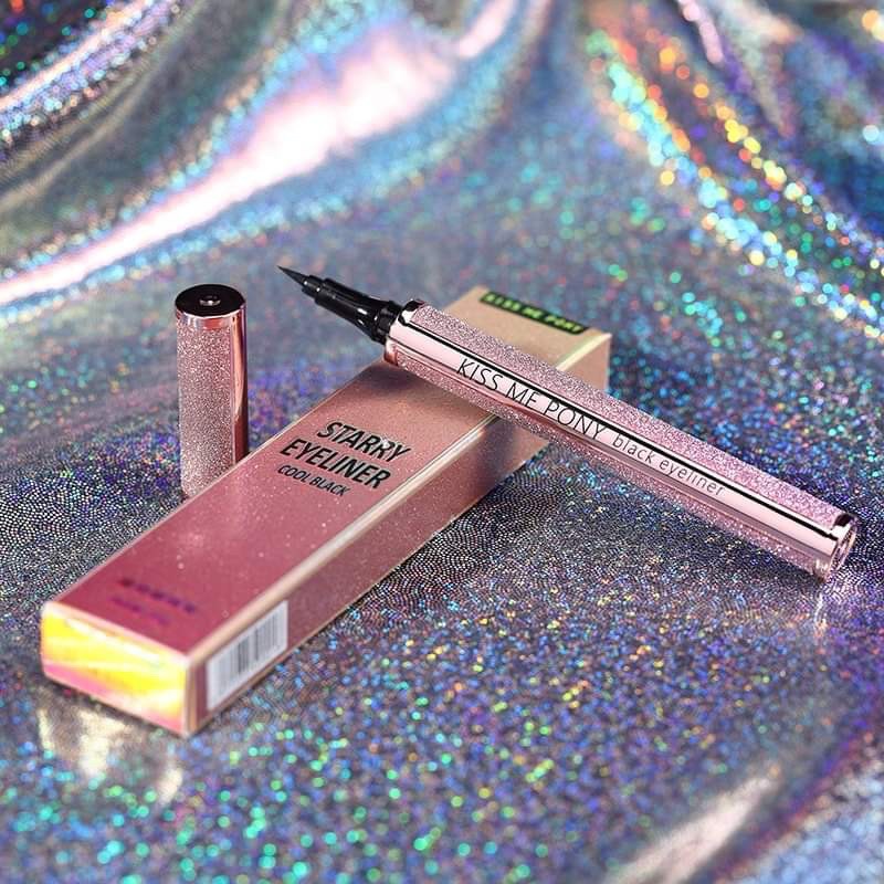 Kẻ mắt nước cầu vòng kim tuyến siêu đẹp