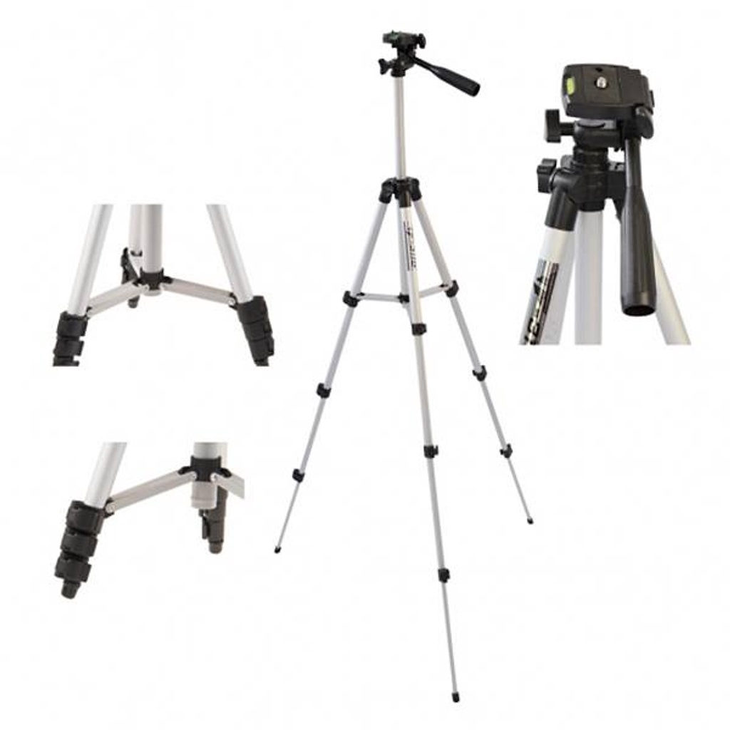 Giá đỡ điện thoại, máy ảnh 3 chân Tripod 3110