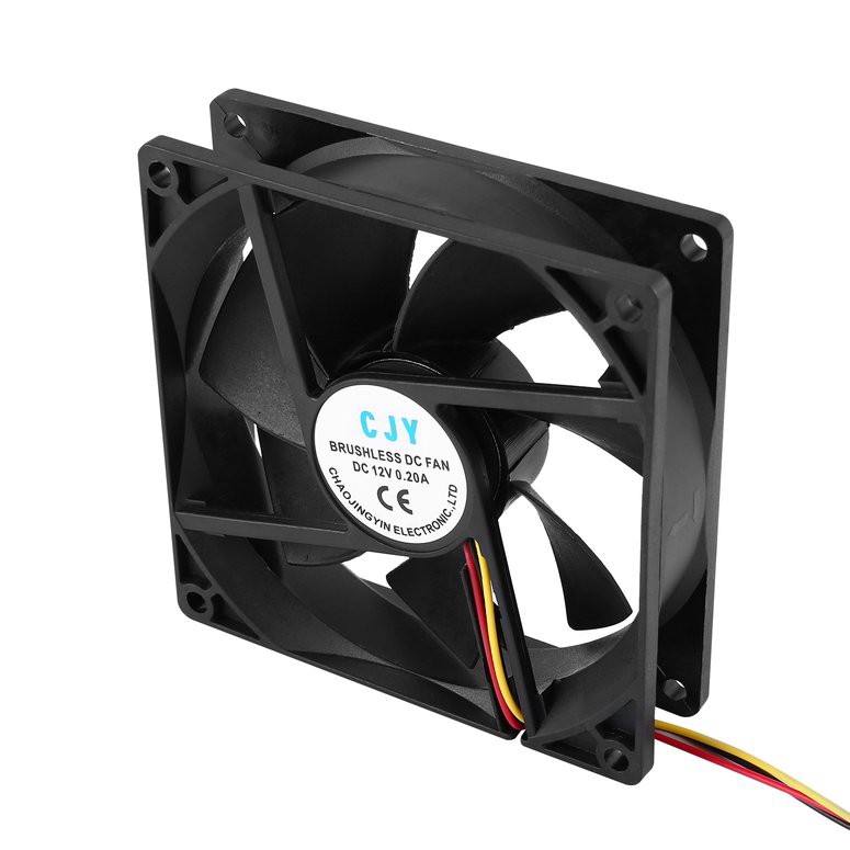 Quạt Tản Nhiệt Cpu Gắn Cpu 12V 3-Pin 9Cm 90 X 25Mm 90Mm