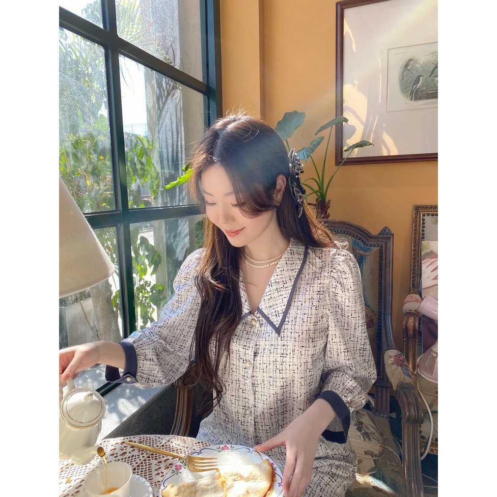 Bộ pijama nữ sài gòn dài tay chất liệu vải lụa tô châu mềm,mịn  freesize 45-60kg | BigBuy360 - bigbuy360.vn