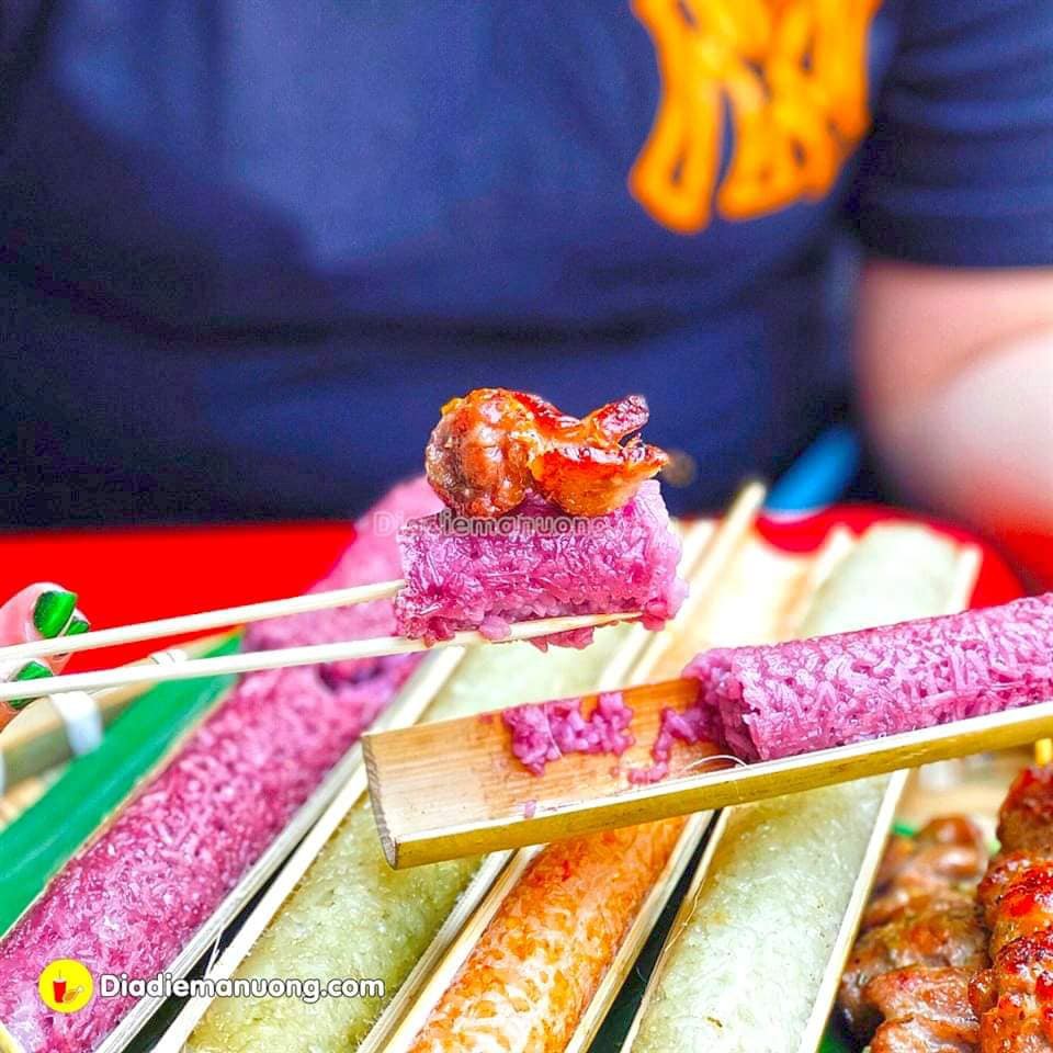 Cơm Lam Ống Tre Ngũ Sắc (5 ống/bịch) (giao hỏa tốc 30p - 2H TPHCM)