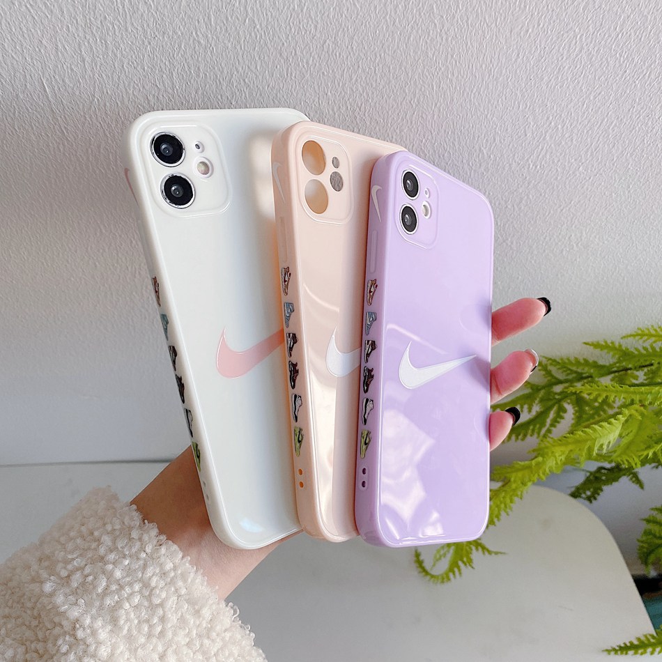 Ốp điện thoại silicon mềm họa tiết viền hoạt hình cho Apple iPhone 11 12 Pro 12Pro Max 7 8 Plus 12mini X XS MAX XR