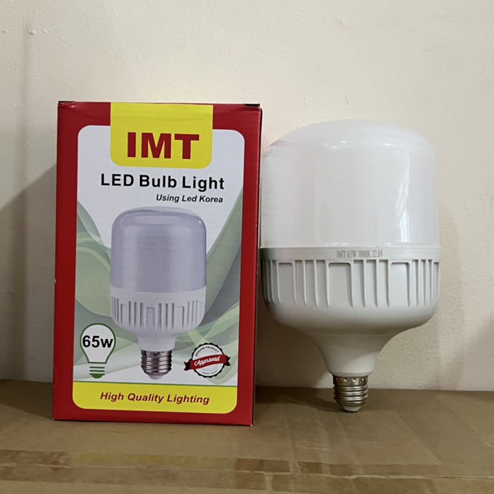 BÓNG ĐÈN LED TIẾT KIỆM ĐIỆN – KÍN NƯỚC 65W ÁNH SÁNG TRẮNG - LOẠI TỐT - IMT