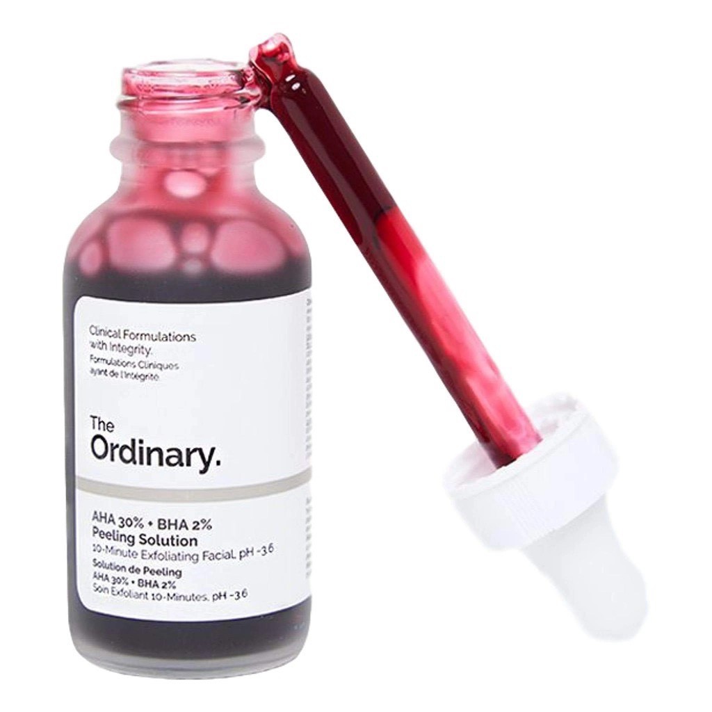 SERUM THE ORDINARY AHA 30% + BHA 2% Peeling Solution - Tinh chất tẩy tế bào chết Ordinary Peeling 30ml