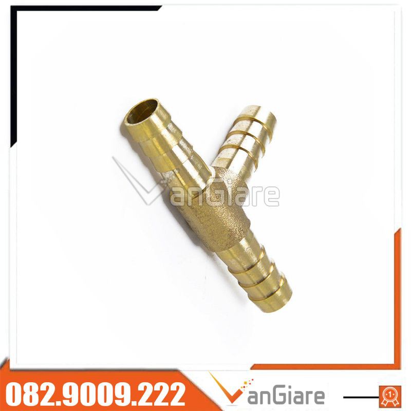Tê đuôi chuột, nối 3 đầu đuôi chuột chữ T, 3 ngã đuôi chuột 6mm 8mm 10mm 12mm
