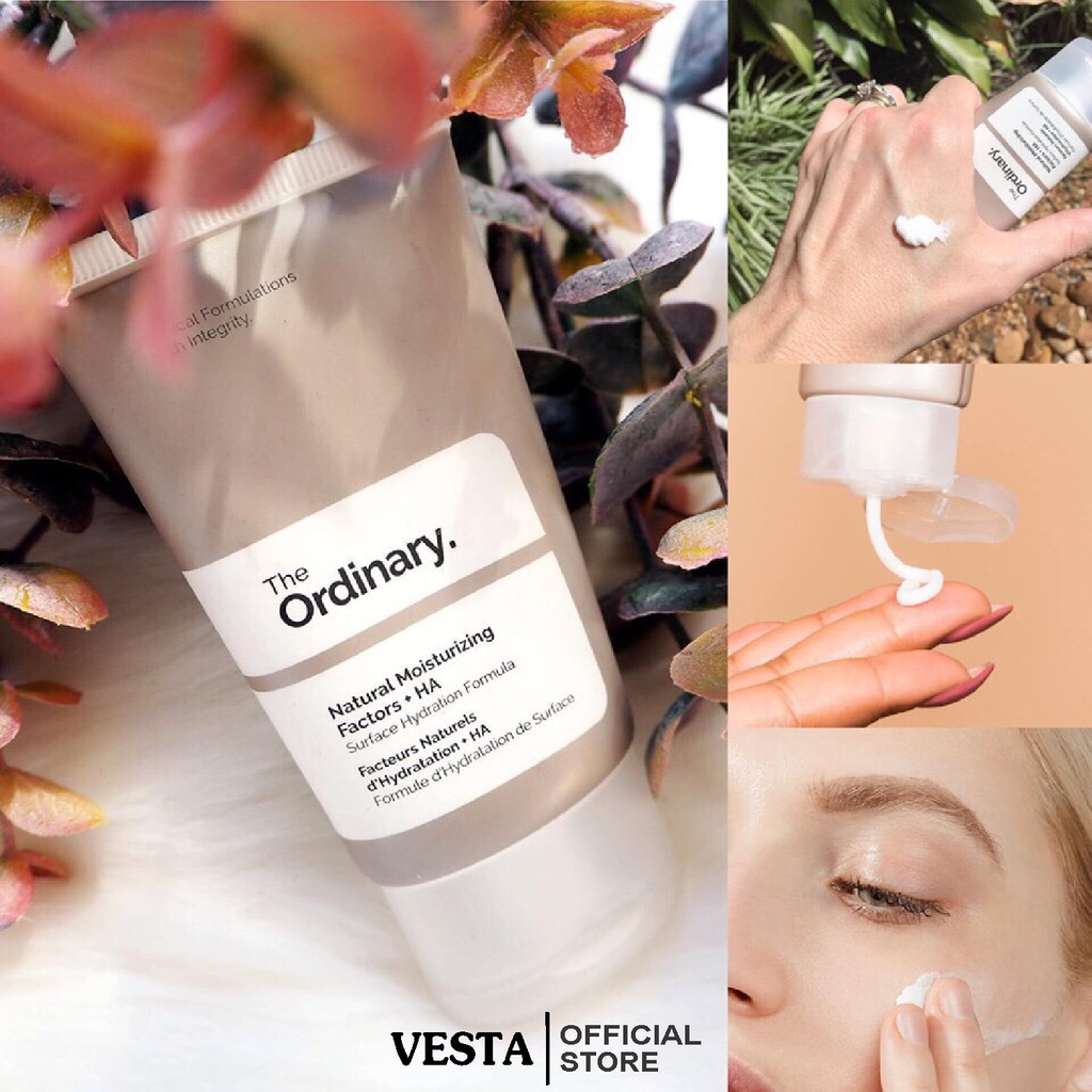 Kem Dưỡng Natural Moisturizing Factors + HA - The Ordinary