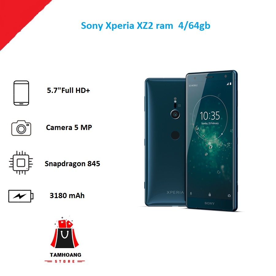 Điện Thoại Sony XZ2 Nguyên zin Nguyên Áp Đẹp Keng