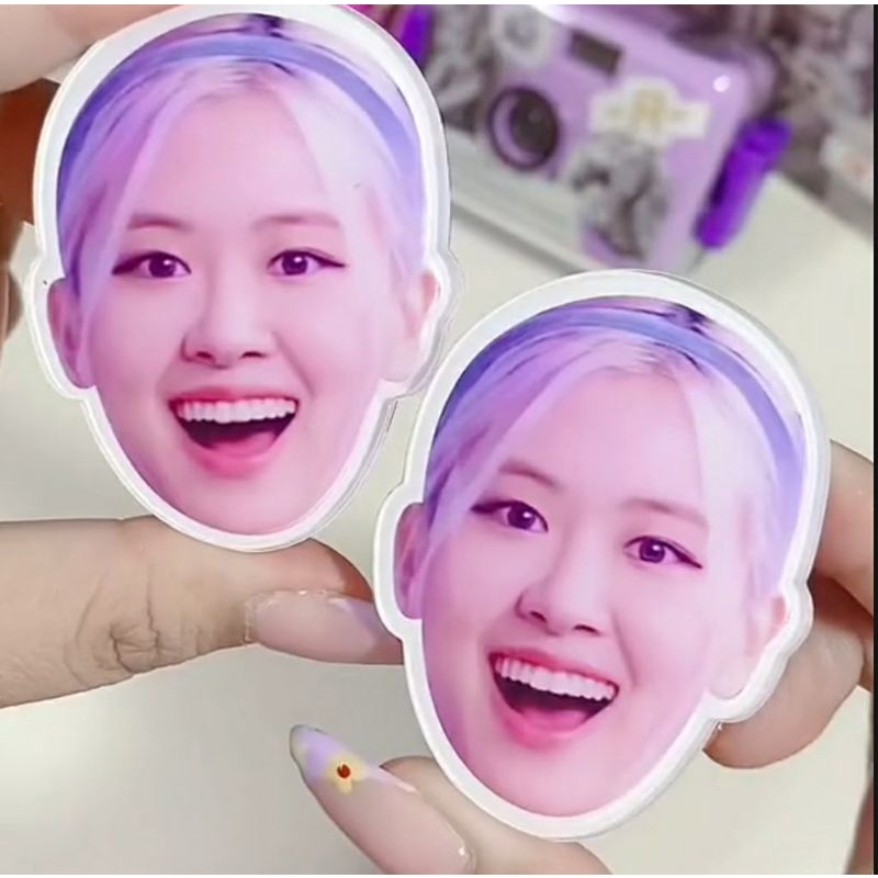 GRIPTOK BLACKPINK giá đỡ điện thoại in hình thành viên nhóm BlackPink meme đáng yêu