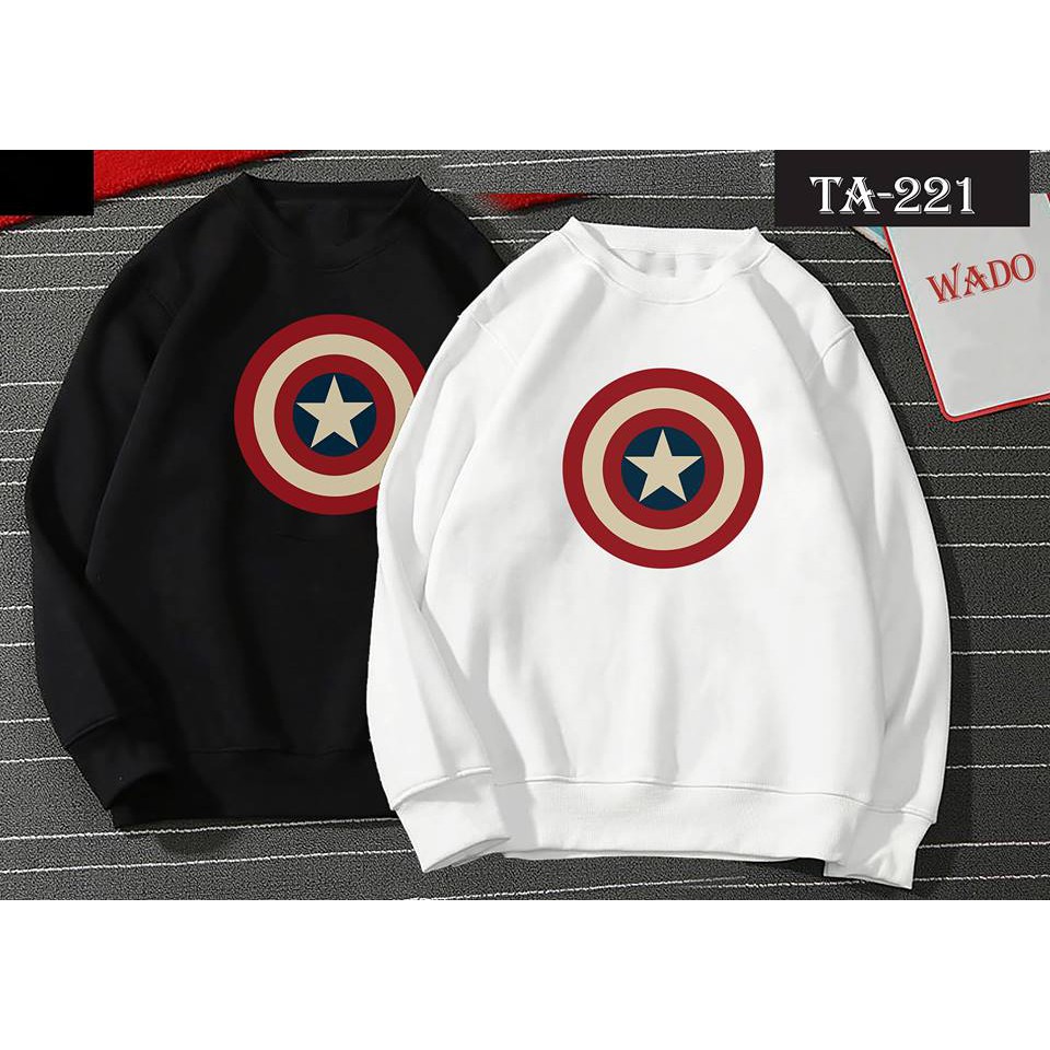 [RẺ VÔ ĐỊCH] Áo sweater Captain America