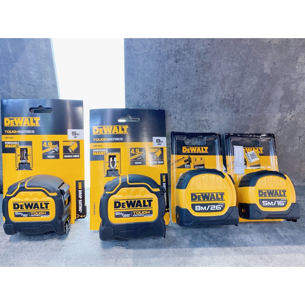 THƯỚC CUỘN THÉP 2 MẶT 5M DEWALT DWHT36915