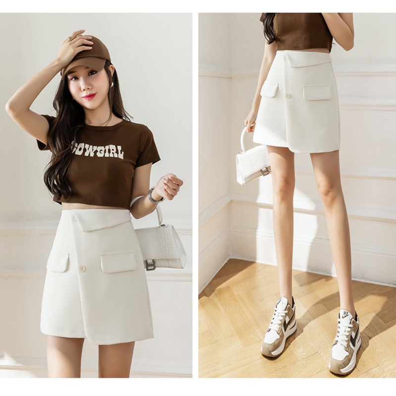 Váy Bất Đối Xứng Sang Trọng 165366 Chân Váy Chữ a Lưng Cao Thời Trang Dành Cho Nữ
