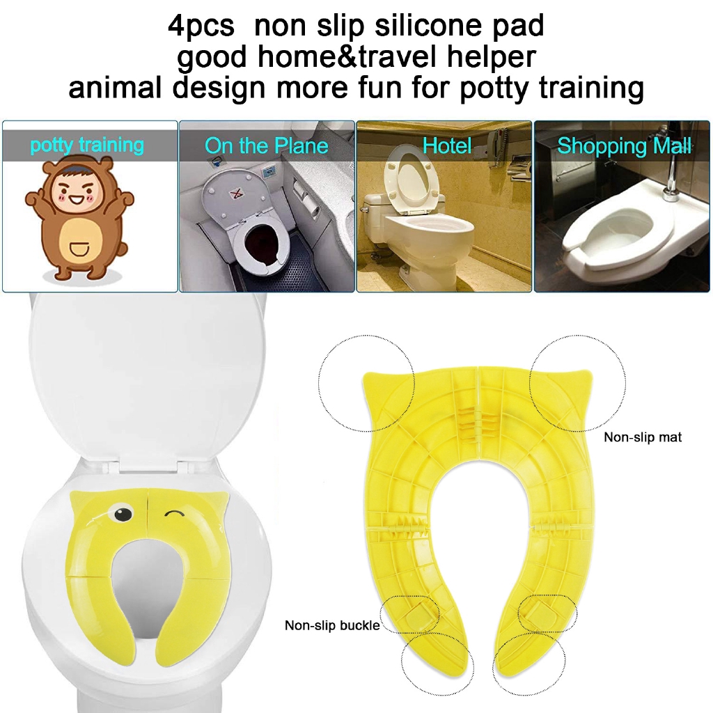 Miếng lót toilet tiện dụng cho trẻ em khi đi du lịch