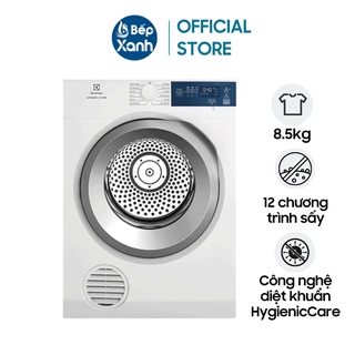 Máy sấy thông hơi electrolux 8.5 kg edv854j3wb - 12 chương trình sấy - hàng chính hãng