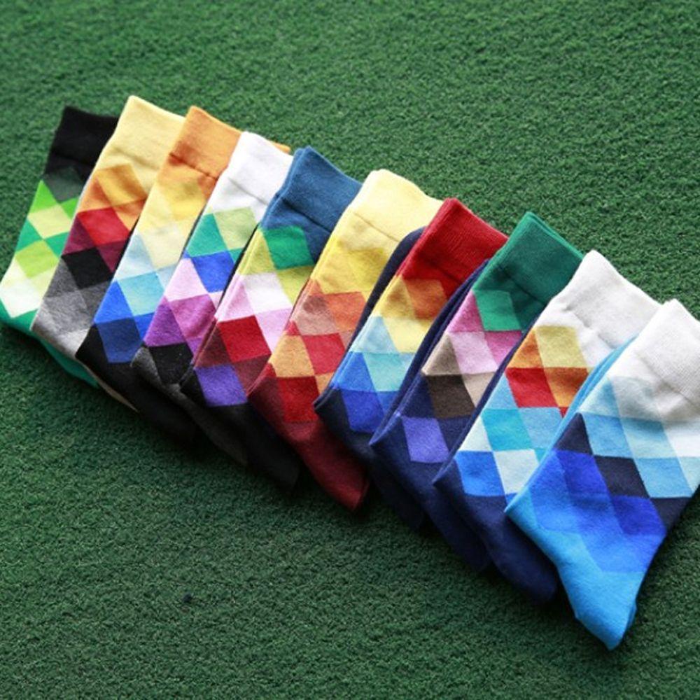 Tất Cotton Dài Nhiều Màu Sắc Đa Dạng Hợp Thời Trang Cho Nam