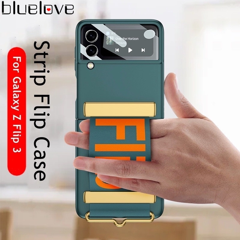 Ốp Điện Thoại Chống Sốc Tích Hợp Phim Bảo Vệ Cho Galaxy Z Flip3 Galaxy Z Flip3