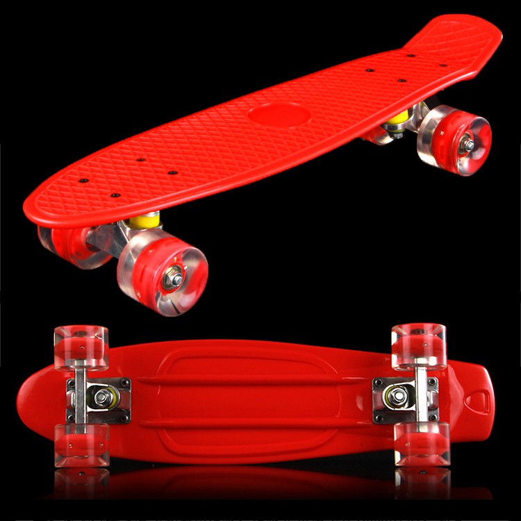 Ván trượt penny trẻ em Skateboard  nhiều màu có đèn led