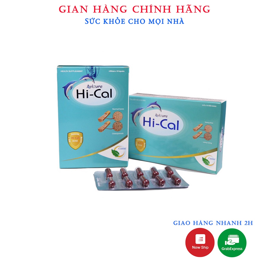 Avisure Hi Cal.Bổ Sung Canxi Nanno Tự Nhiên