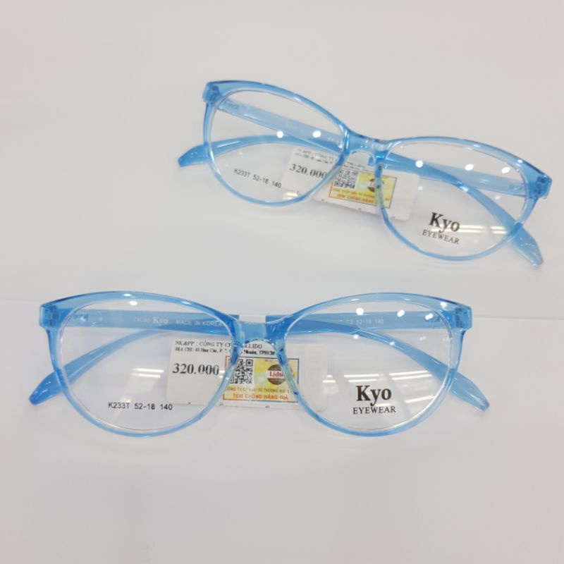 Gọng Kính KYO K154T TR90 Siêu nhẹ Made In Korea