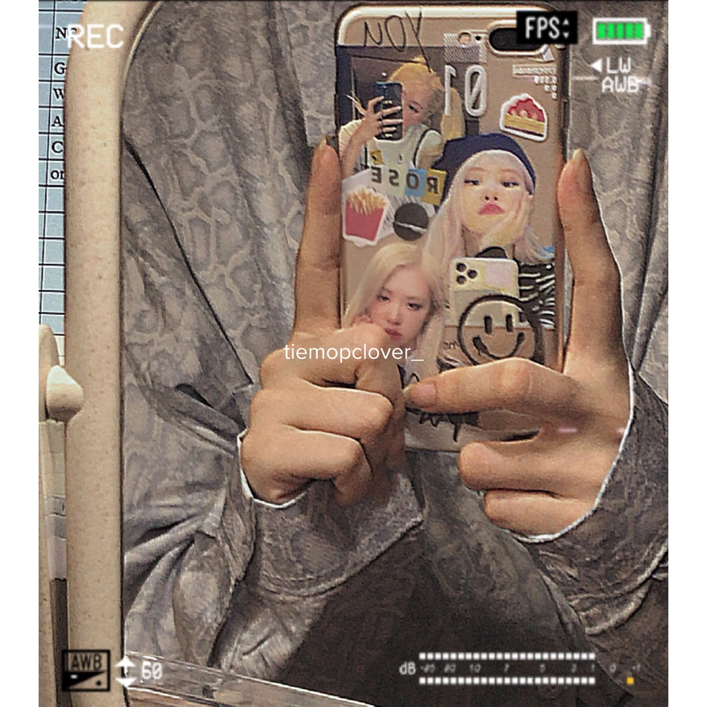 Ốp điện thoại BLACKPINK Lisa, Rosé , Jennie, Jisoo nhóm nhạc BLACKPINK Hàn Quốc