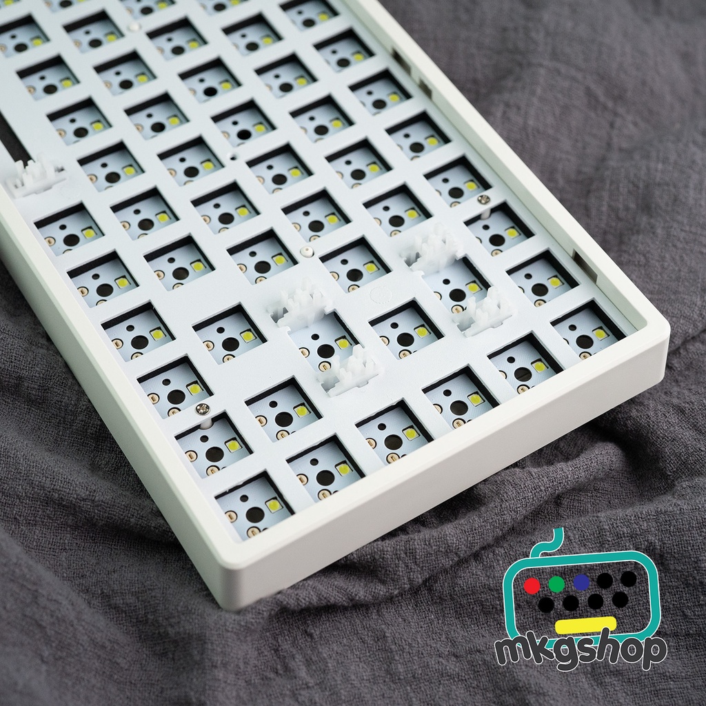 Custom Kit Feker JJK84 siêu rẻ, Bluetooth | wireless 2.4| type C, hot swap thay nóng switch, led trắng