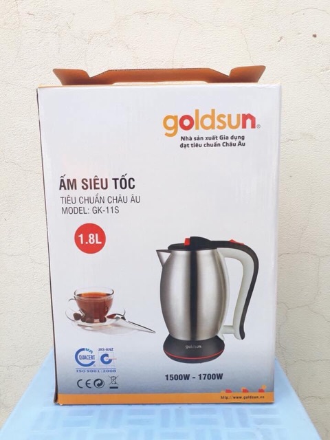 ẤM SIÊU TỐC GOLDSUN GK-11S