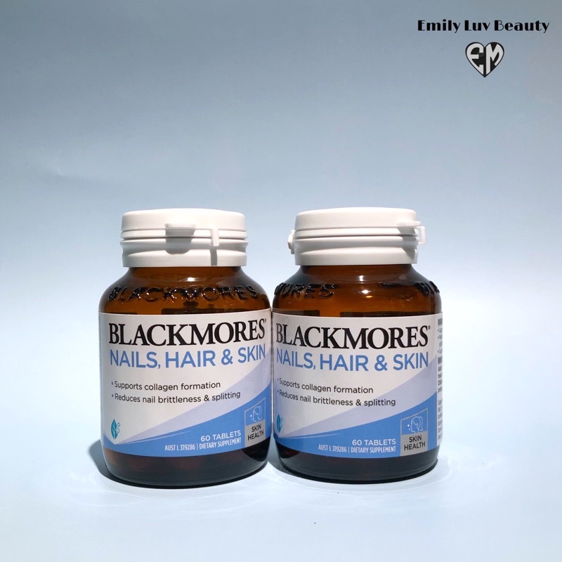 Blackmores Nail Hair Skin 60v kích mọc tóc, dưỡng da, cứng móng