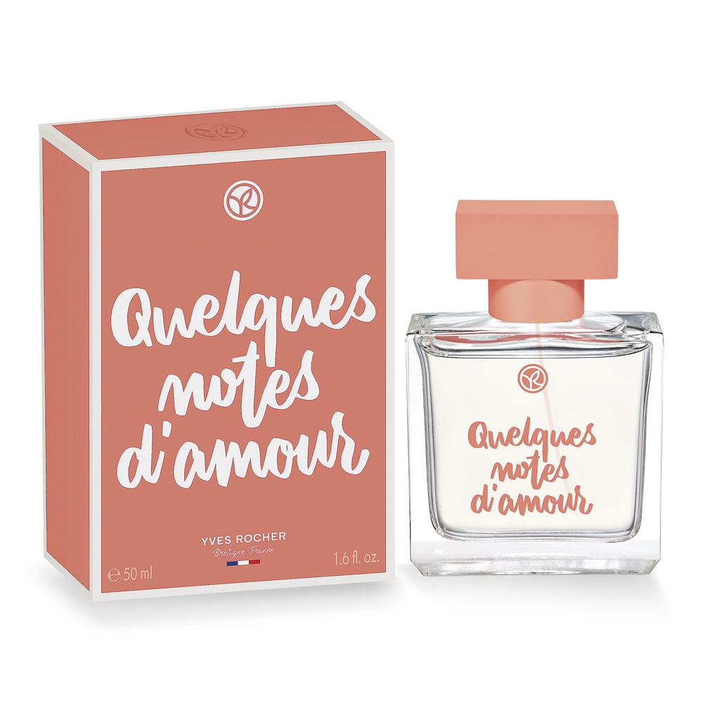 Yves Rocher - Nước hoa Yves Rocher QUELQUES NOTES D'AMOUR L'EAU DE PARFUM 50ML