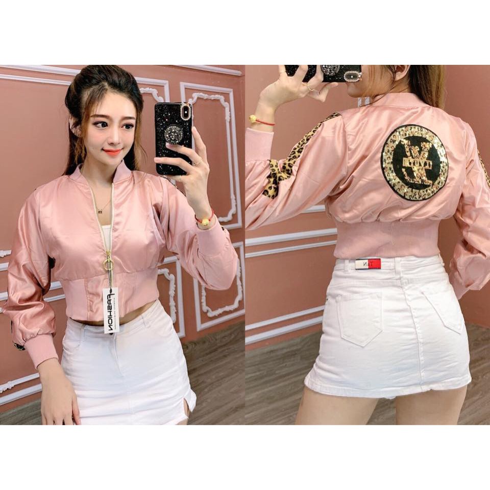 [CAO CẤP] ÁO KHOÁC PHI LỤA VIỀN BEO | BigBuy360 - bigbuy360.vn