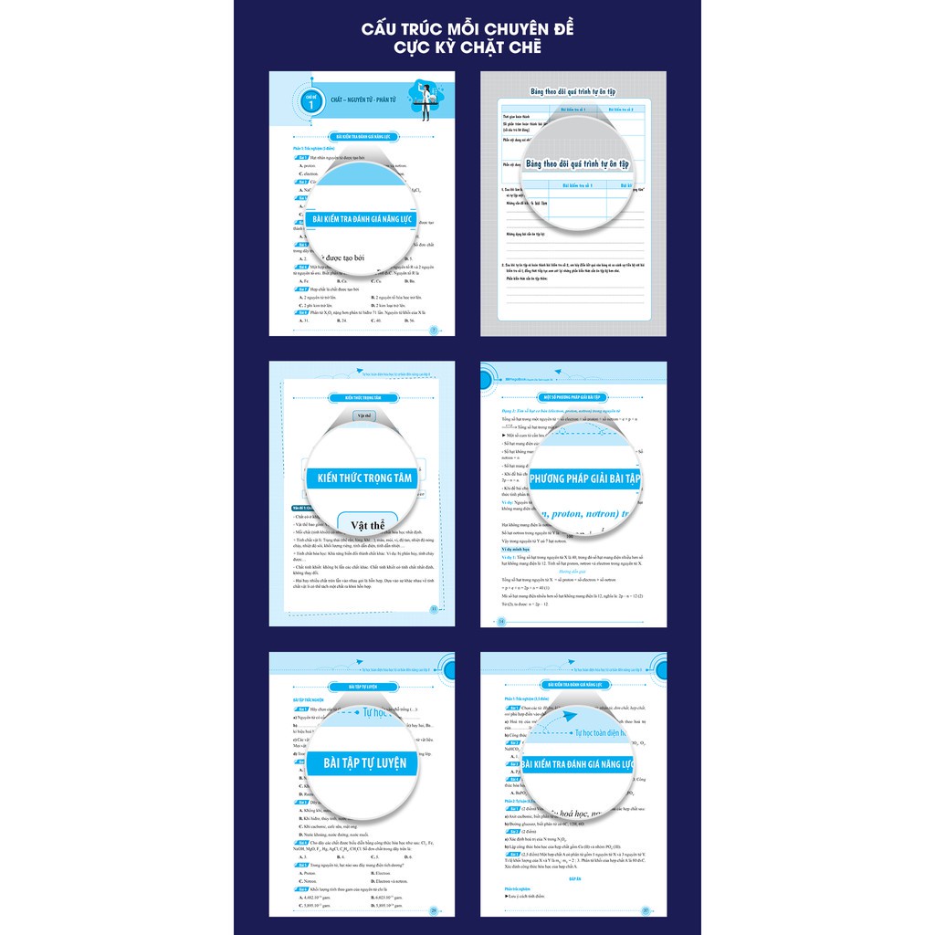 Sách Tự học toàn diện Hóa Học từ cơ bản đến nâng cao lớp 8