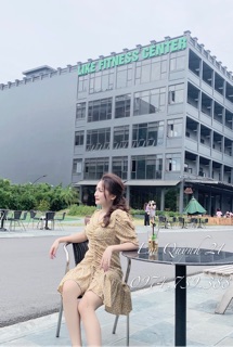 ĐẦM RÚT DÂY HOA VÀNG