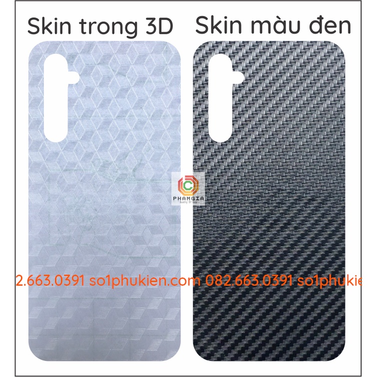 Miếng dán mặt lưng skin carbon Oppo K5