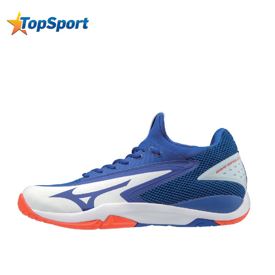 Giày tennis Mizuno WAVE IMPULSE 61GA195027 thương hiệu Nhật Bản màu trắng