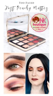 <Sale can date> Phấn mắt Toofaced Just Peachy Matte